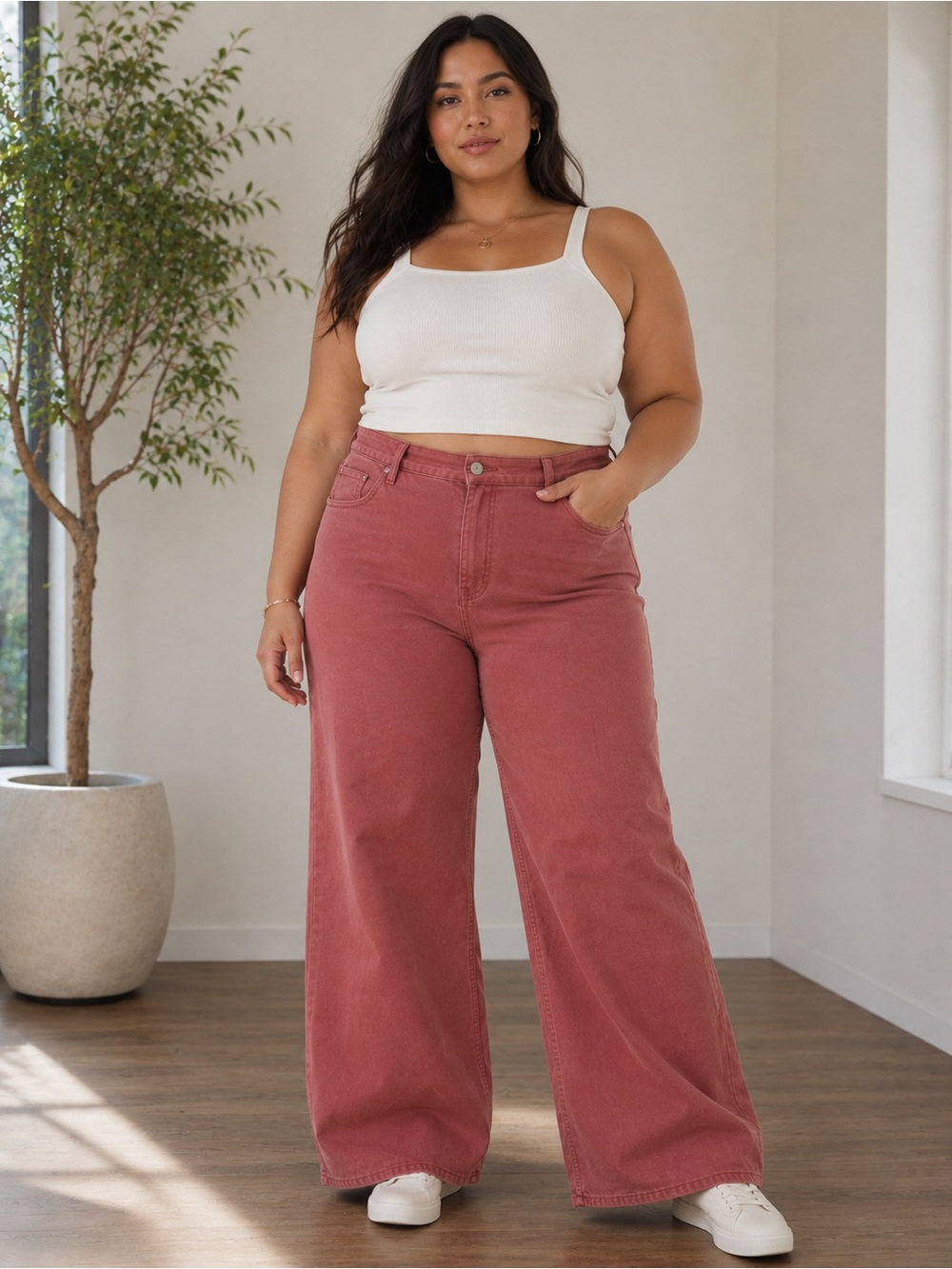 Old Navy Extra High-Rise Sky-Hi Wide Leg Jeans